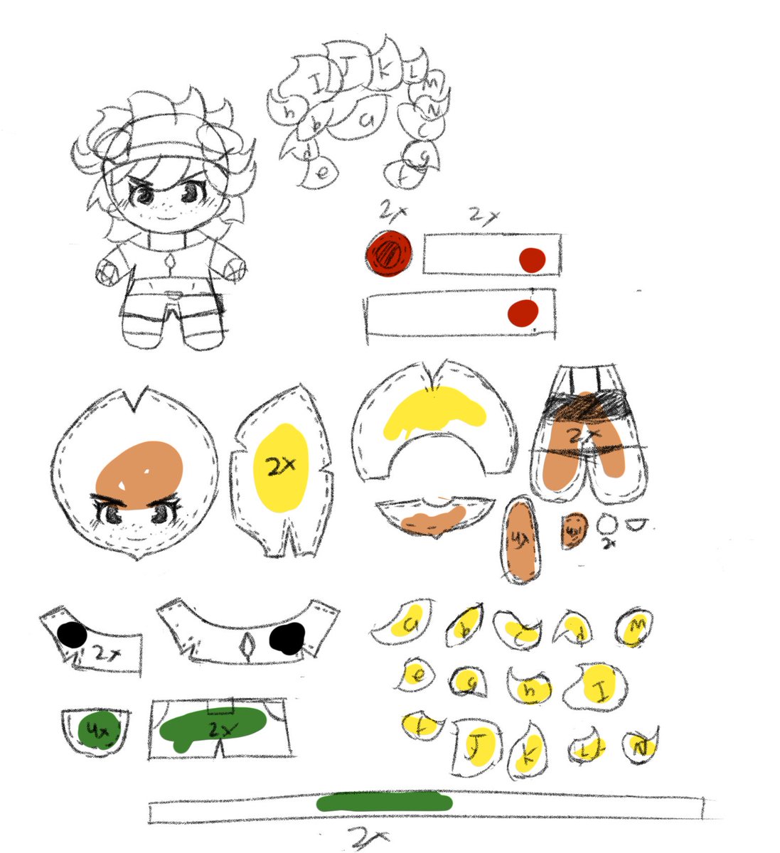 Mayodosesola's tweet photo. Here is the pattern if you want to make it yourself. It’s based off of mimibitscoolcraft’s designs. https://t.co/OYxMsuNCLf