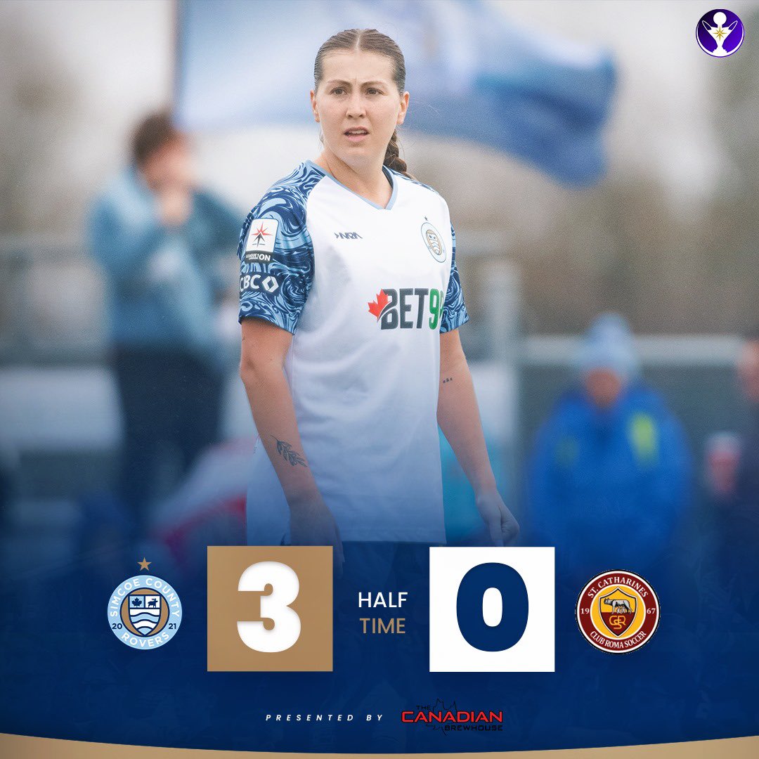 A dominating first half 💪 First half goals from Michelle, Cloey, and Holly gives us a 3-0 lead heading into the break 👊 #SCRFC #ThePeopleAreTheCounty #L1O