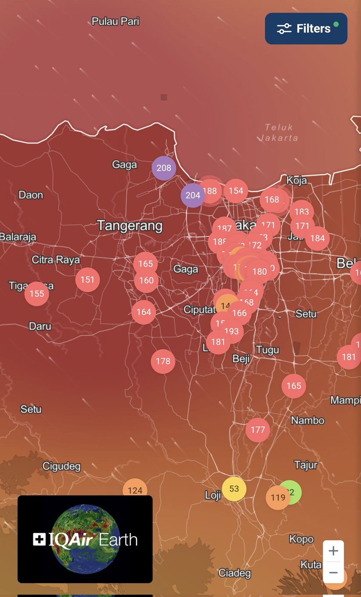 Wikemon's tweet photo. Jujurly apa c penyebab udara buruk area Jakarta dan sekitar? Apa benar PLTU?

Sudahkah ada solusi atau wacana instruksi perbaikan kualitas udara? https://t.co/EWZSHu9oj8