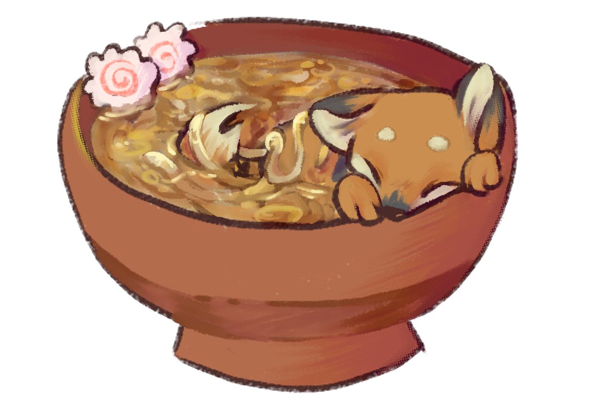 FOX NOODS!!!  

Behold the wondrous masterpiece by the amazing x.com/Polliegone_ uwu