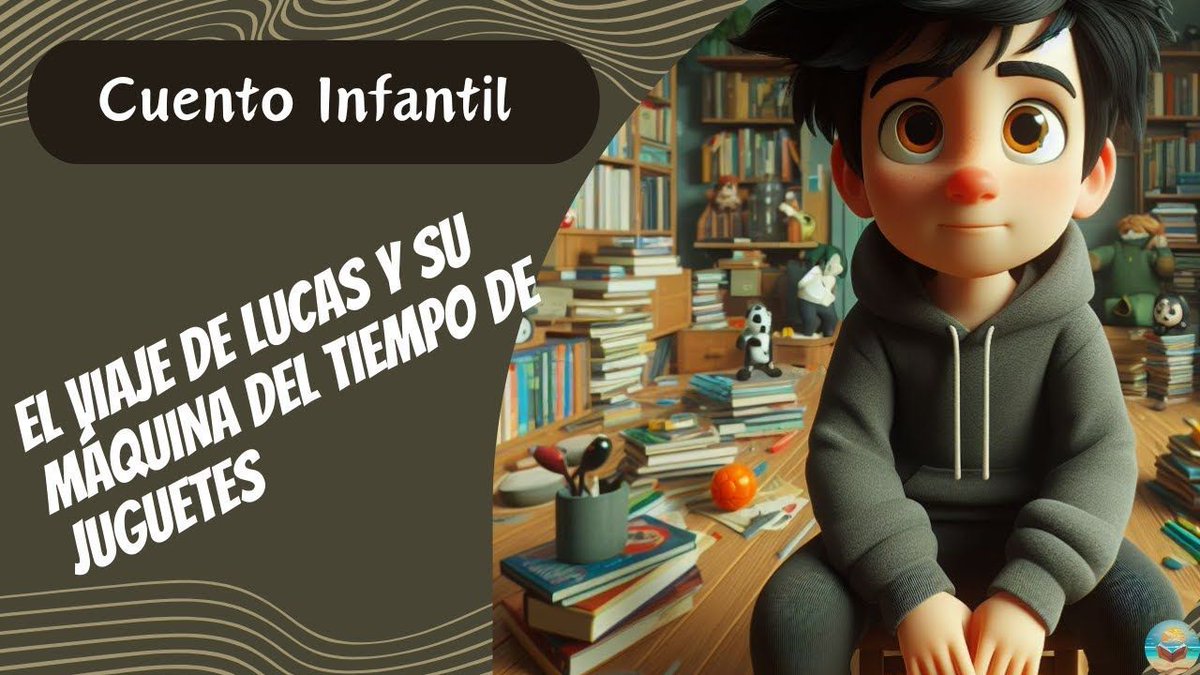 Cuento Infantil: El Viaje de Lucas y su Maquina del Tiempo de juguetes #cuentoscortos #21deMayo #UltimaHora  #cuentosparadormir #cuentosparatodos #cuentoconmoraleja #historias #historiasparadormir #historiasinfantiles #sueñaengrande #maquinadeltiempo buff.ly/4dONIog