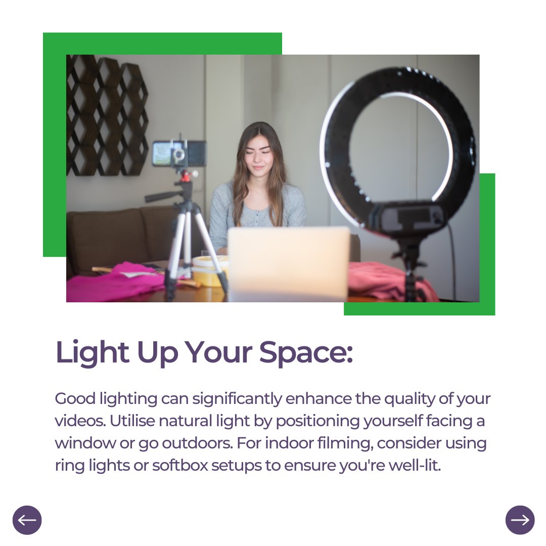 dcwarehouse's tweet image. 🎥 Boost your vlog skills with essential tips! 🌟 Upgrade audio, engage with fans, and perfect your lighting. Ready to captivate? #VloggingTips #ContentCreation