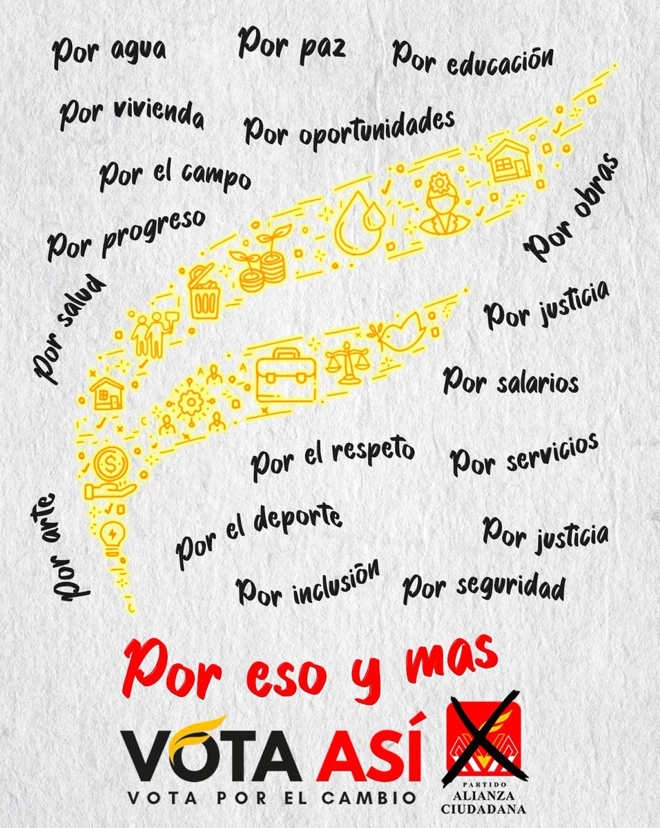 Hay muchas cosas por cambiar, mucho por trabajar 💪🏽✨

Hay muchas razones para votar por el PAC  ❌❤️‍🔥❌
 Este 2 de junio, el cambio va a llegar. #VotaPAC #PACambiarGuerrero