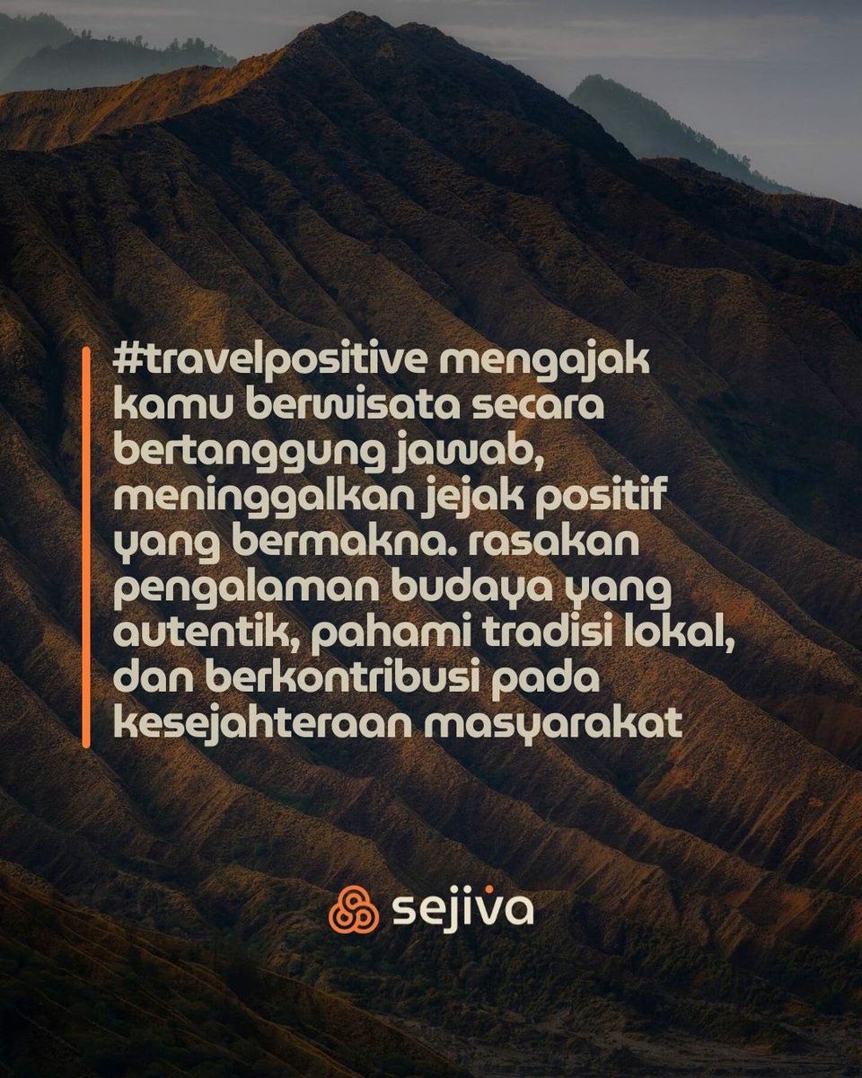sejiva_id's tweet image. Apa sih sebenernya Travel Positive yang katanya trend wisata jaman now itu? 🤔

Selengkapnya bisa dibaca di link berikut ya! ☺️

sejiva.id/apa-itu-travel…

#travelpositive #sejiva #indonesia #pariwisataindonesia #wisataindonesia