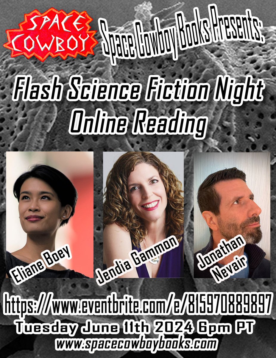 Thanks to everyone who came to Flash Science Fiction Night this evening! The next one is coming up on June 11th, register for free at eventbrite.com/e/flash-scienc…