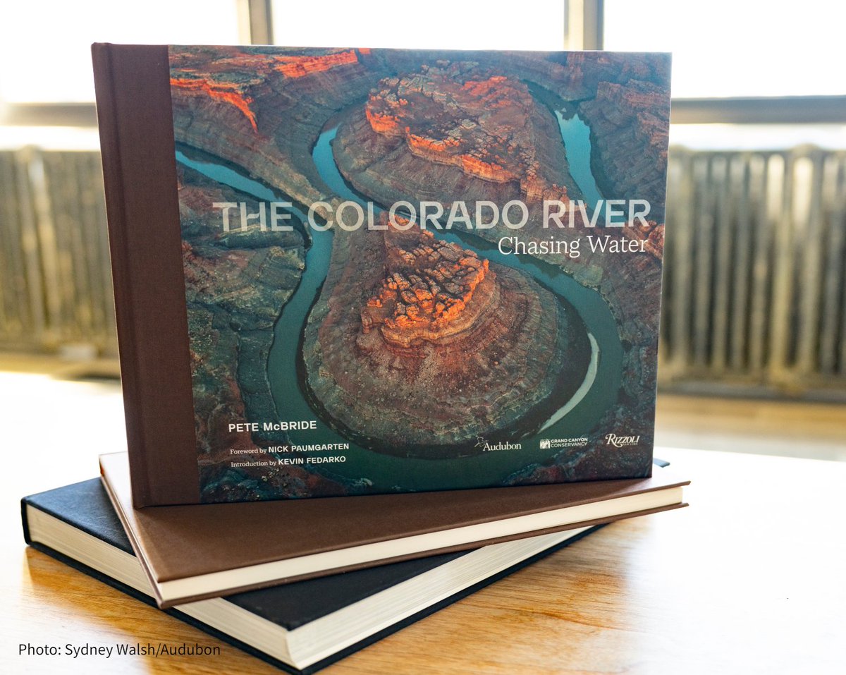 Immerse yourself in the Colorado River region through photographer Pete McBride's photographs and essays in his book The Colorado River: Chasing Water—a celebration of this valuable and iconic river and a warning about America’s Western water crisis. bit.ly/3Th5TJG