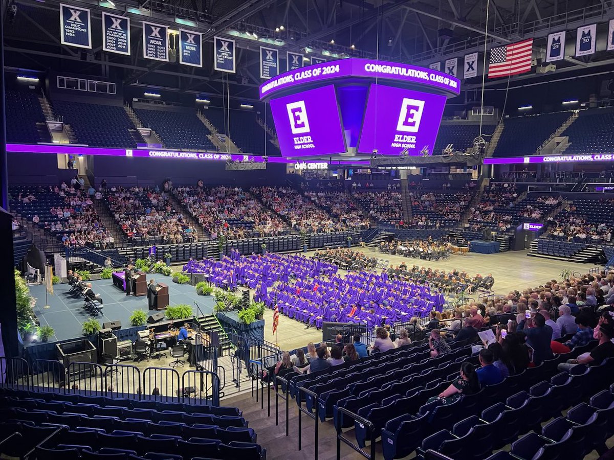Class of 2024. Congrats! Welcome to the family. #Altiora #ElderAlumni