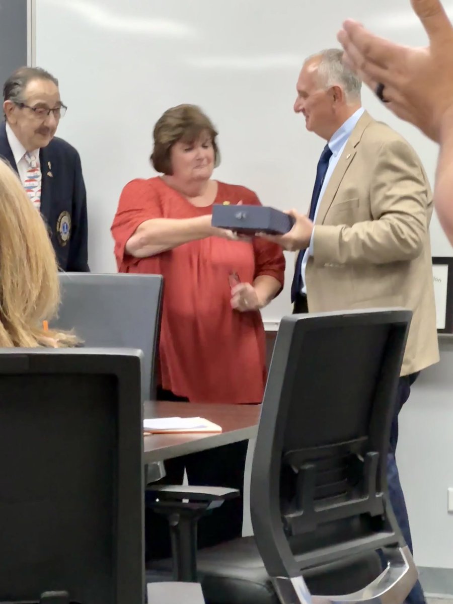 Thank you, all of School District #109 and our community members, for making my final Board Meeting before my retirement so special!  #D109Pride is a very, very special place!