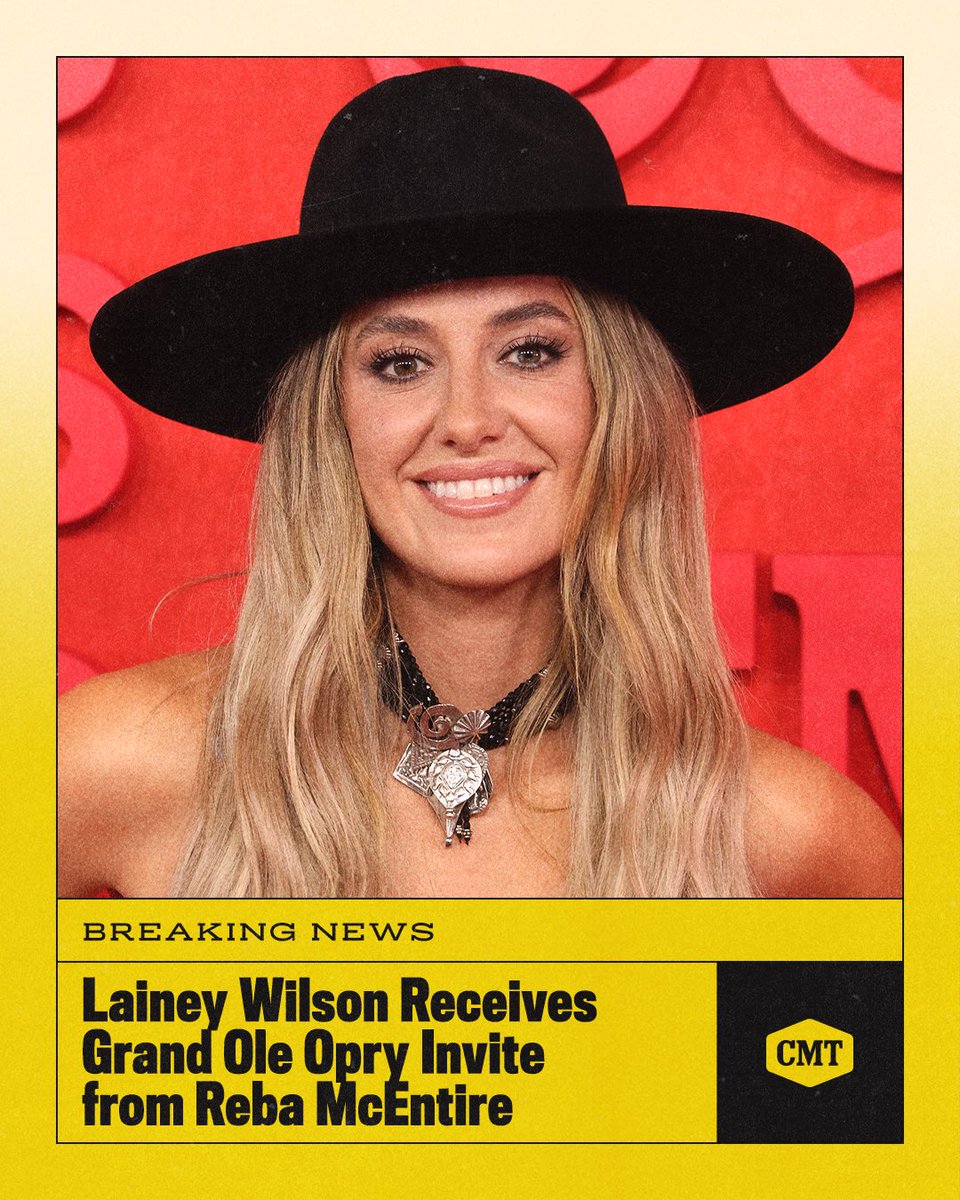 Congrats 🎉 @laineywilson is the latest country star invited to be a member of the Grand Ole @Opry! The lifelong dream for Wilson was granted by none other than Opry member, and Voice judge, @Reba McEntire during tonight’s live finale of The Voice.