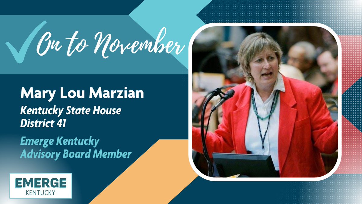 Congrats to  our Advisory Board Member, Mary Lou Marzian, on her win this evening!