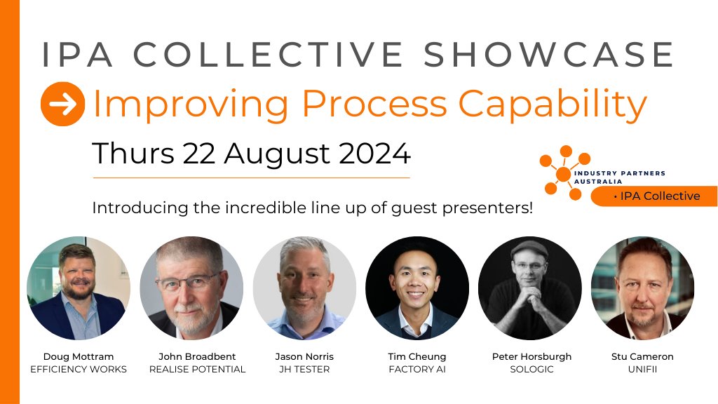IndustryPartne3's tweet image. Explore the future of process capability with leading industry experts from Australia. From LEAN to Industry 4.0 and AI, we're diving deep into efficiency, automation, problem-solving, and more.
hubs.ly/Q02y2FhG0
#IPACollective #ProcessCapability #Industry4.0