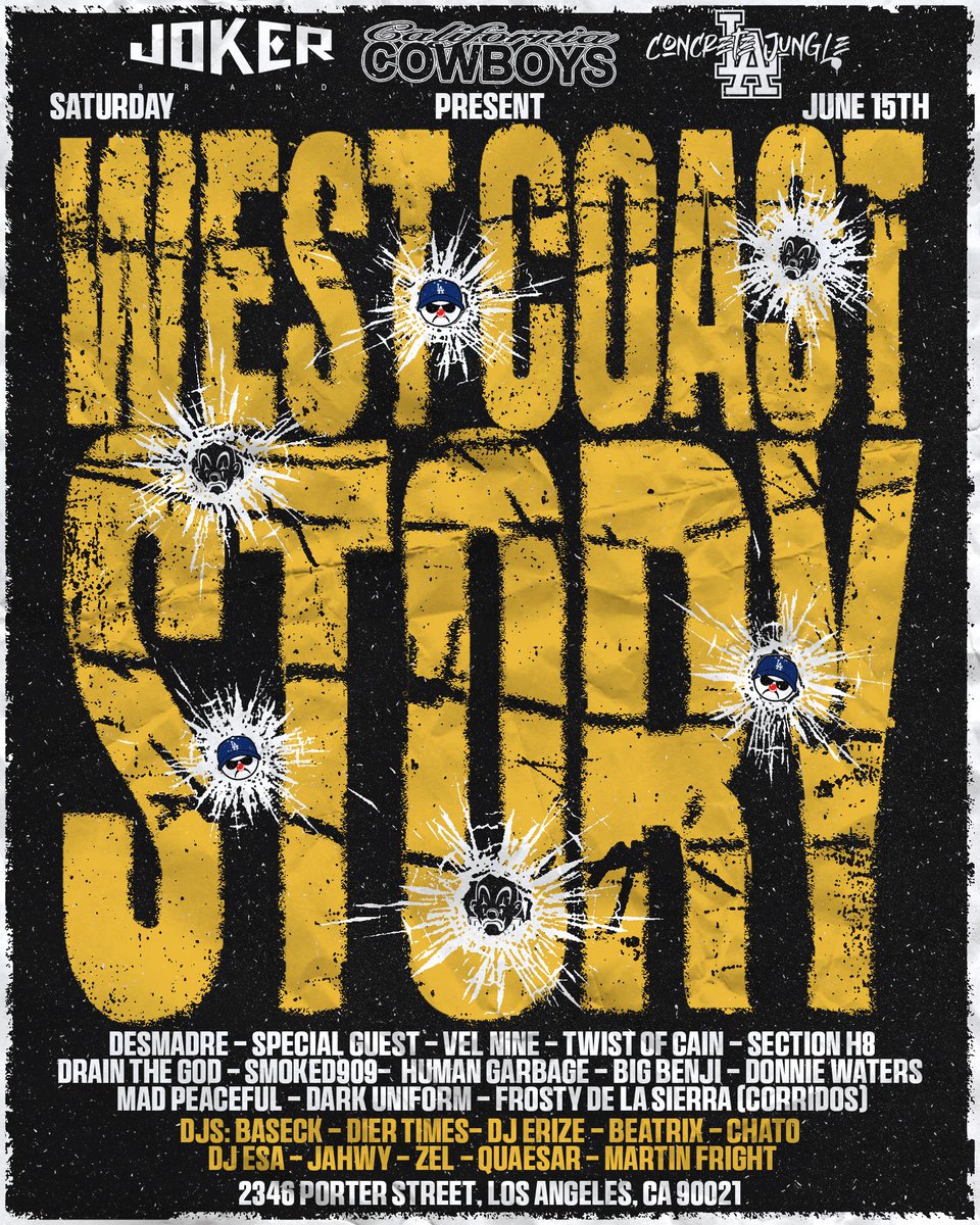 Desmadre x <a href="/Jokerbrand/">Estevan Oriol</a> ! JUNE 15 TH !