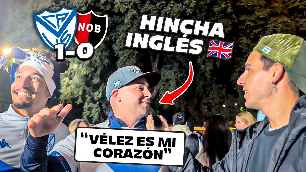 ⚽️ Vélez 1-0 Newells 🗣️REACCIÓN CON LOS HINCHAS: youtu.be/ZO98gNC4YkA?si…