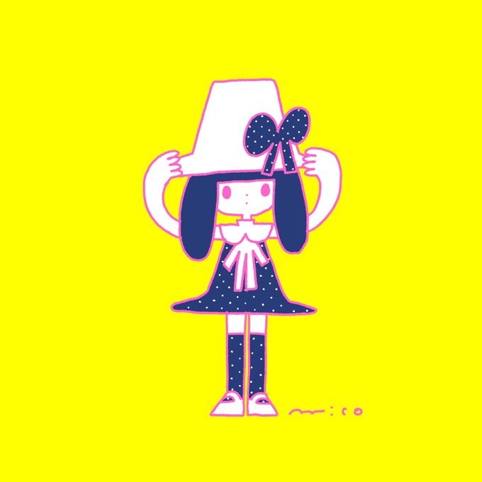 「polka dot standing」 illustration images(Latest)