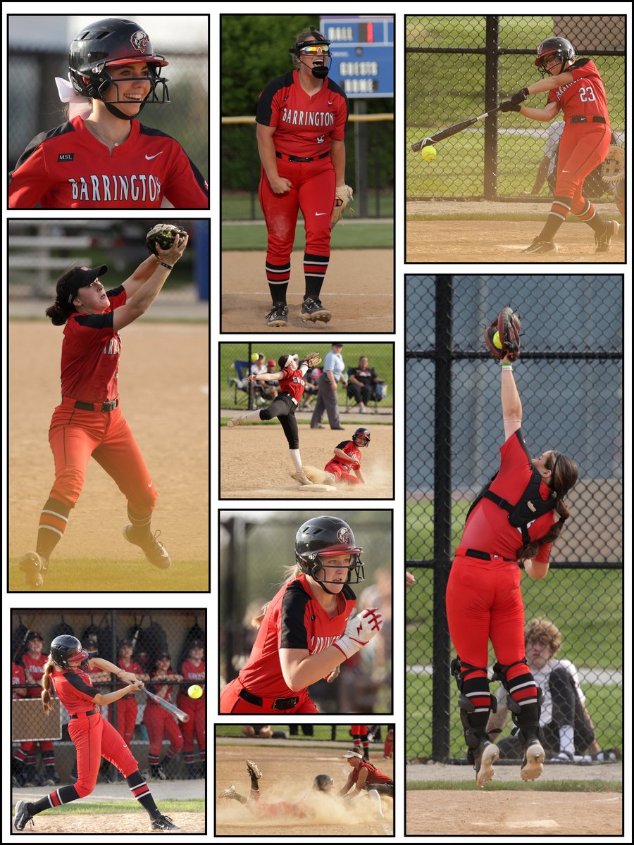 The mighty <a href="/softballBHS_/">Barrington H.S. Softball</a>  Fillies won their opening game of regionals today beating a talented Grant team.  They play again in the regional finals this Friday at 4:30  at Dundee Crown HS.  Come cheer them on 📣🥎❤️🖤🥎 <a href="/BHS220Athletics/">BarringtonAthletics</a>