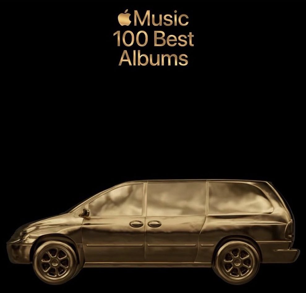 Apple Music hints at Good Kid Mad City in the top 10 of their Best Albums Of All-Time list‼️👀