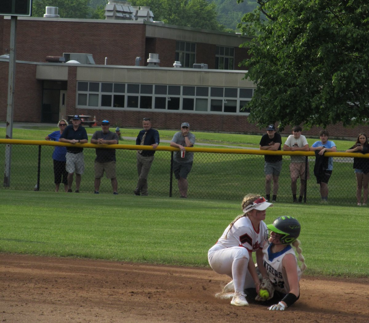 Catcher Bella Stefanovich posted a 2 for 4 evening in the Hoosick Falls win.
