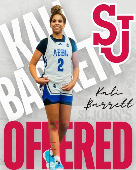 Honored to receive an offer from @StJohnsWBB! Thank you @SJUCoachT and @Shenneika1 for believing in me!