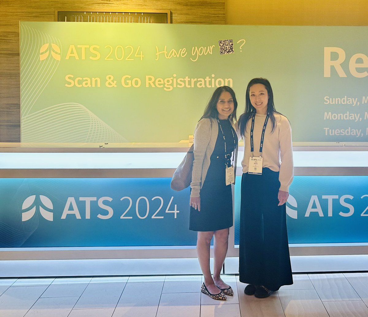 Gennie Wang, MD (@jing_genniewang) on Twitter photo Great times at #ATS2024 with Sonali Bose! <a href="/ATS_RSF/">ATS RSF Assembly</a> <a href="/IcahnMountSinai/">Icahn School of Medicine at Mount Sinai</a>
So privileged to be her friend and mentee. come to our minisymposium Wednesday May 22 at 0815 to hear me talk about the effects of ambient air pollution on asthma exacerbations in women! <a href="/ATS_EOPH/">ATS EOPH</a> Great times at #ATS2024 with Sonali Bose! <a href="/ATS_RSF/">ATS RSF Assembly</a> <a href="/IcahnMountSinai/">Icahn School of Medicine at Mount Sinai</a>
So privileged to be her friend and mentee. come to our minisymposium Wednesday May 22 at 0815 to hear me talk about the effects of ambient air pollution on asthma exacerbations in women! <a href="/ATS_EOPH/">ATS EOPH</a>