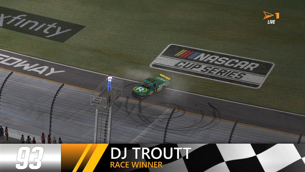 #HTLTrucks | In controversial fashion, DJ Troutt claims his first win of the season, finishing ahead of Caleb Carter and Bobby Blowers after last lap contact moved defending champion Pacey Wigent out of the top 10. @HTLRacingLeague | @ABN_Studios