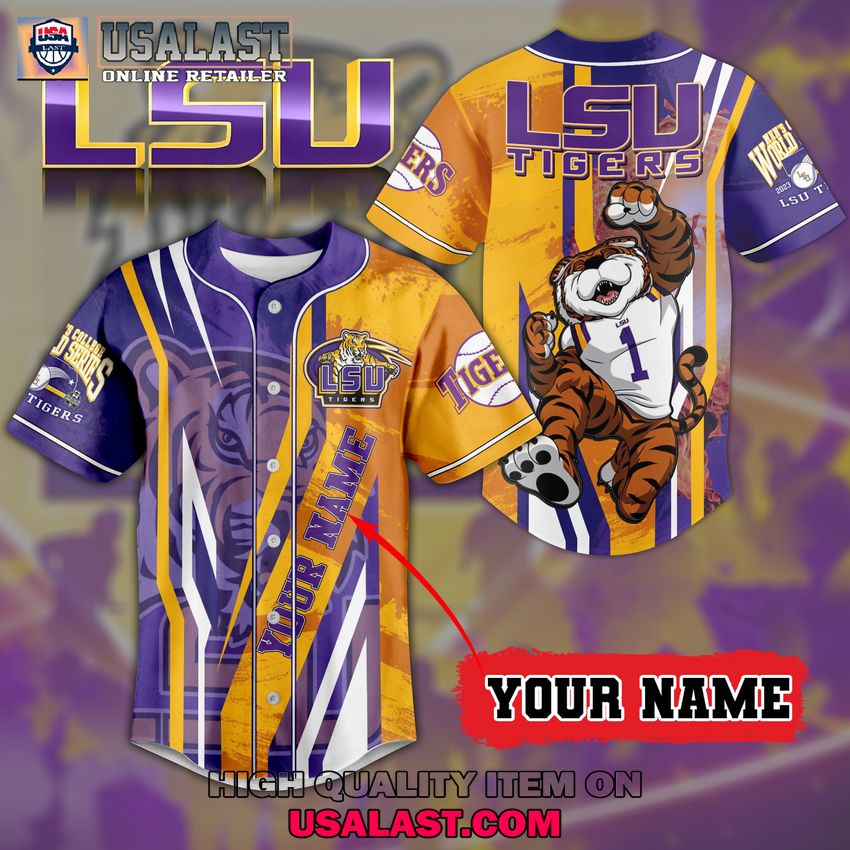 LSU Tigers Mascot Custom Name Men College World Series Baseball Jersey
Link to buy : usalast.com/cross/lsu-tige…
#LSUTigers #LSU #Tigers #NCAA