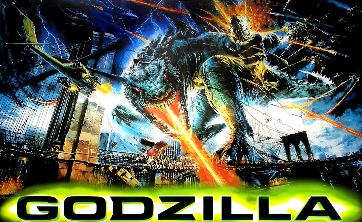 It looks like Godzilla no matter which movie it is she wants to watch it. 

#NowWatching #249 'Godzilla' (1998) with #MatthewBroderick #JeanReno #MariaPitillo #HankAzaria #ActionMovies #SciFiMovies #Godzilla #2024MyMovieList