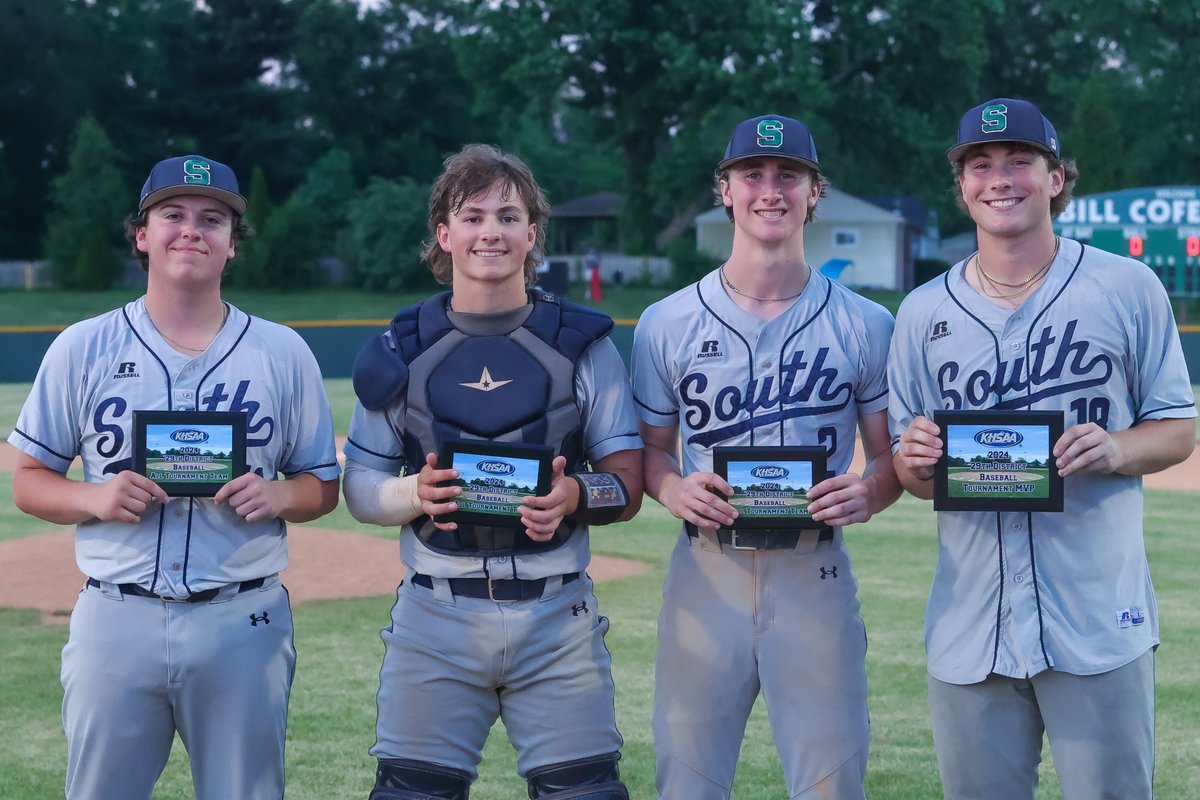 From South Oldham:  Dawson Russell, Caleb Jones, Gavin Donnelly, and (MVP) Davis Gunn. <a href="/SouthBSBL/">S. Oldham Baseball</a> <a href="/SOHSDragons/">South Oldham Dragons</a> <a href="/TheSOHSLair/">The Dragon Lair</a> <a href="/OldhamEraSports/">Oldham Era Sports</a>