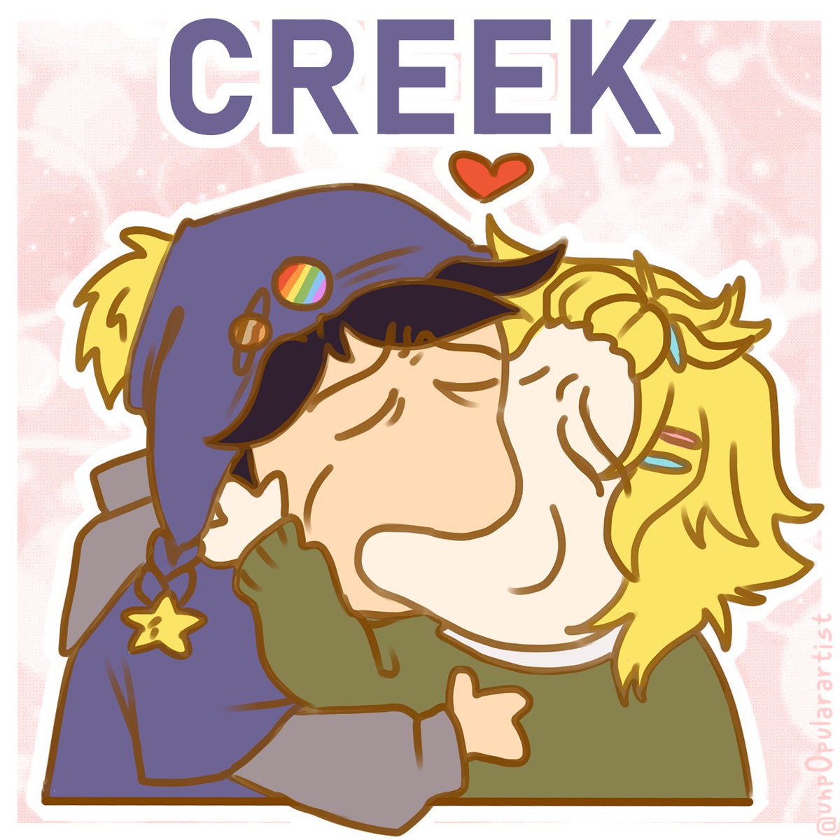 i wish i was one of those mysterious artist that just post art and disappear but i can't help put my silly captions
anyways creek🌸🫶
#spcreek #southparkfanart #craigtucker #tweektweak #spcraig #sptweek