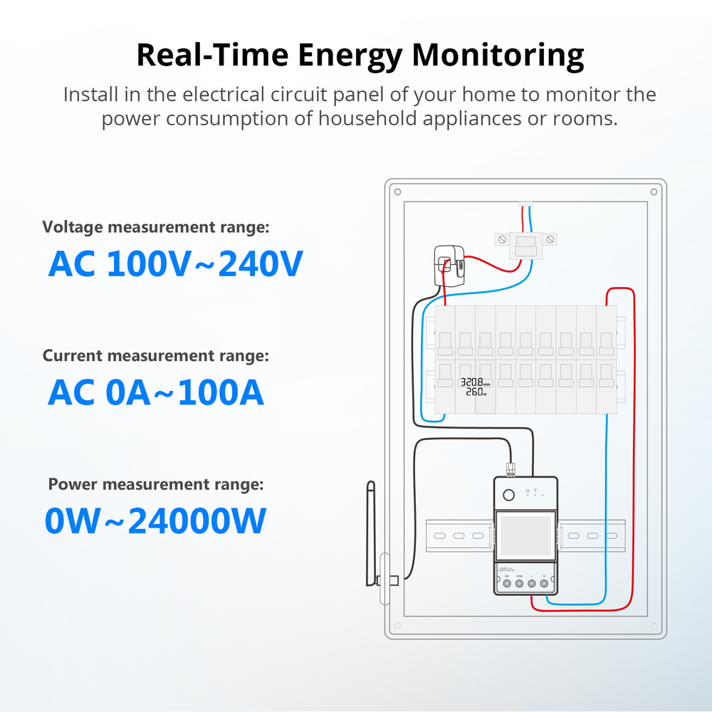 TechSonoff's tweet image. 🎉NEW Product---SONOFF POWCT.

❤️Split Core Current Tranformer
❤️Energy Monitor
❤️ESP32 Chip
❤️Overload Protection
❤️Safety Design
❤️Contactor Control

Click to know more: bit.ly/POWCT

#sonofftechstore #sonoff #newarrivals #overload #esp32 #smarthome #alexa #google