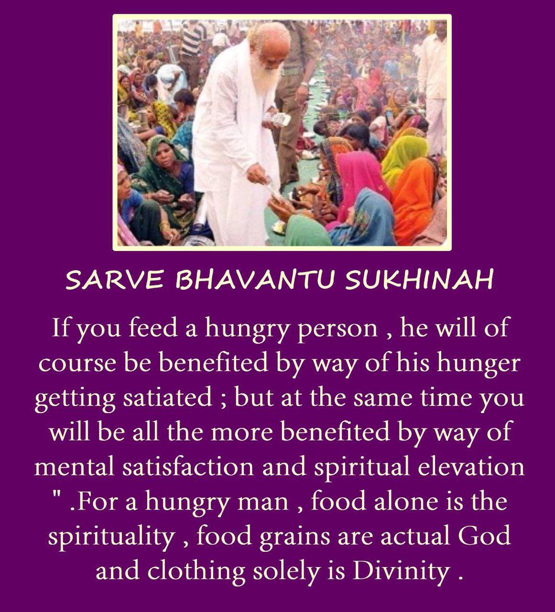 Sanatan Sanskriti is the only Sanskriti which has the power to uplift the entire humanity with inclusiveness.

Benevolent Saint Sant Shri Asharamji Bapu has #DedicatedEntireLife to spread the Moral Values of this culture, Hinduism for life is the way of life in future.