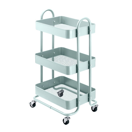 3 Tier Utility Cart Storage Rolling Trolley Buy Now >>> tinyurl.com/3pfj9z62 #UtilityCart #UtilityTrolley #storagecart