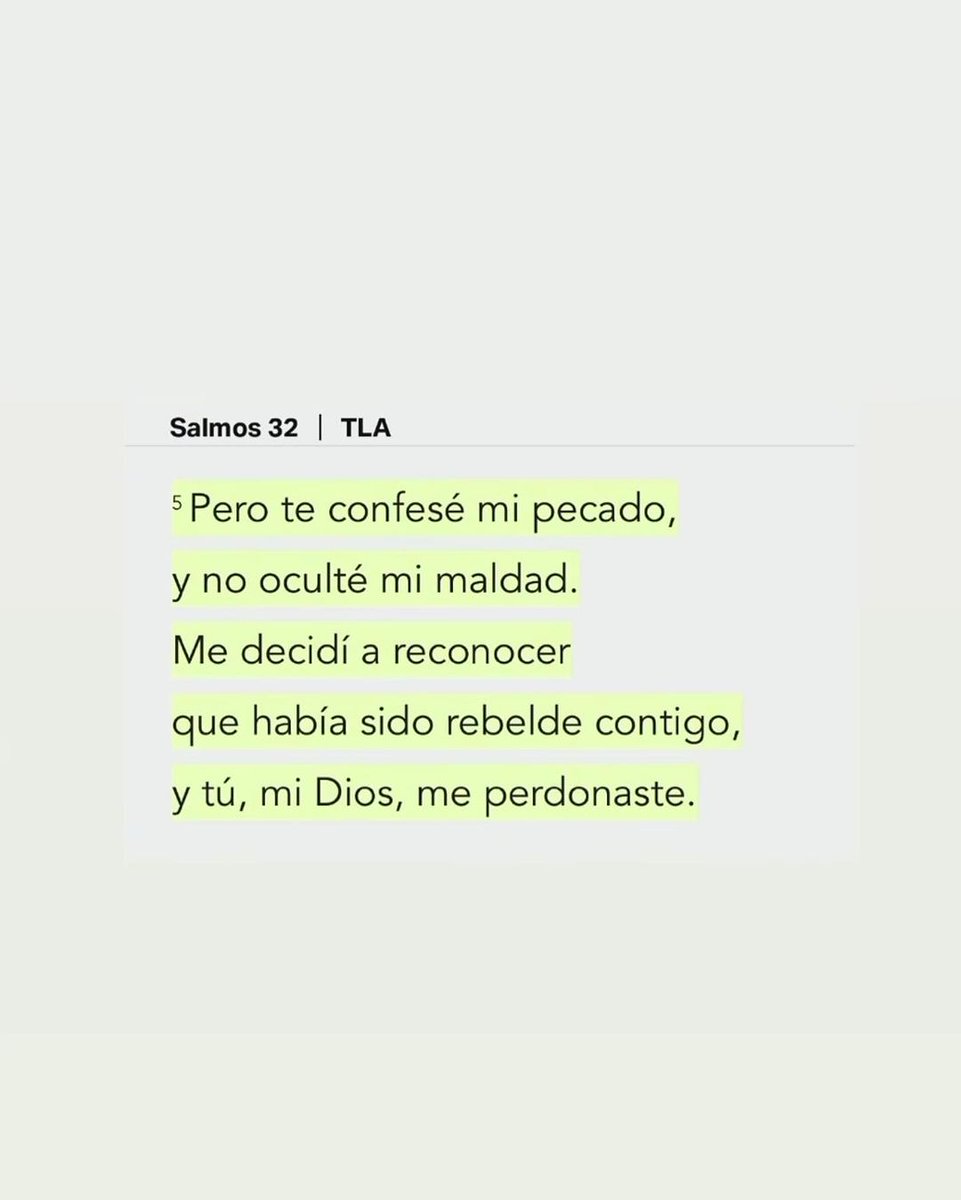"Otra vez le fallé a Dios."