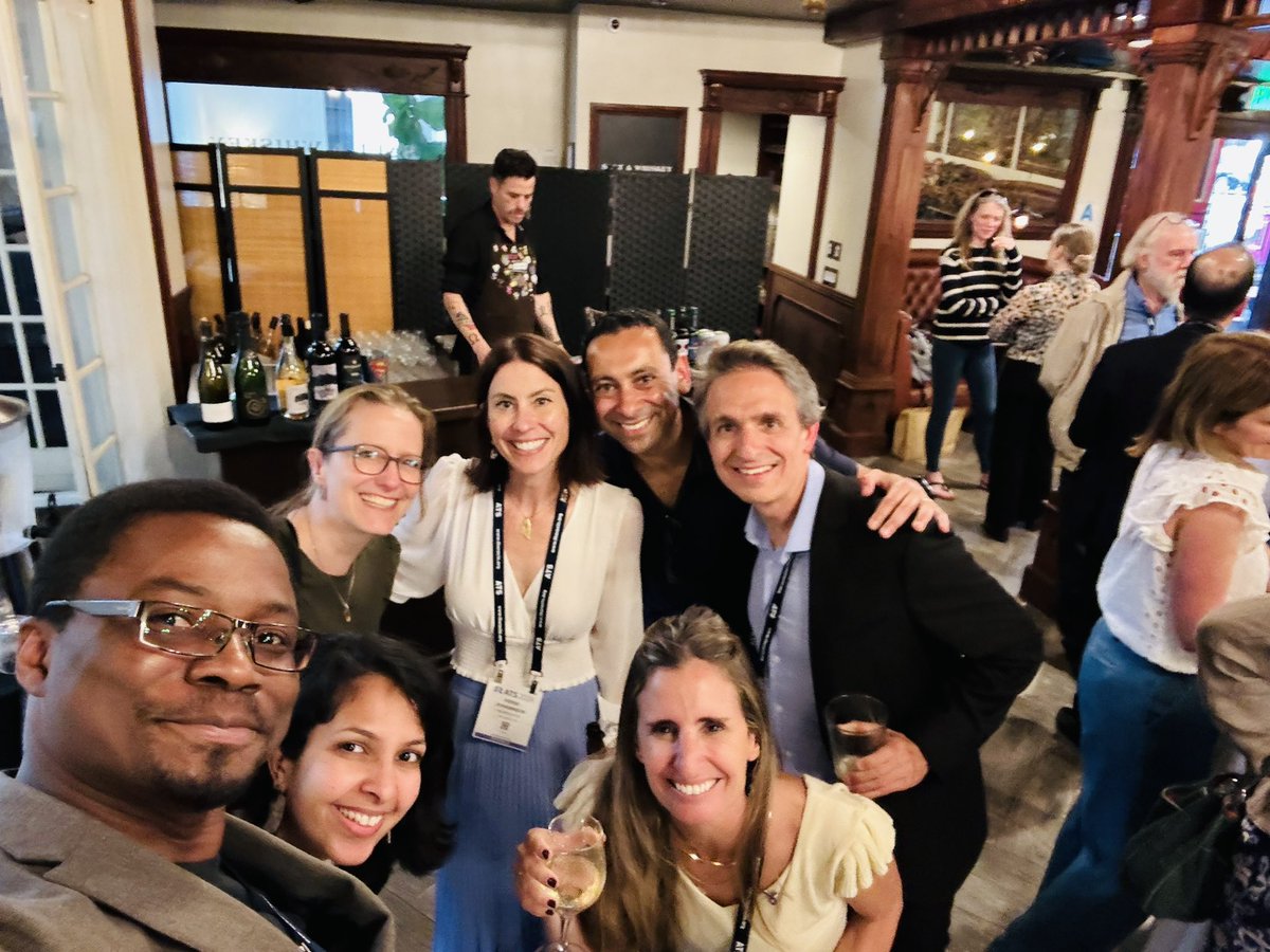 …and a whole lot of good cheer with friends from all around the globe 🌏!!!

#LearningFromTheBest
#ATS2024 
#MTWC