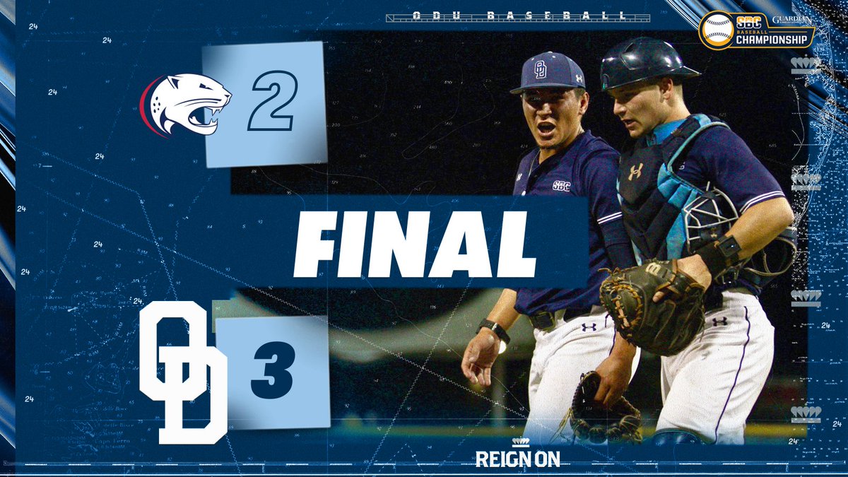 FINAL | The Monarchs earn the 3-2 win over the Jaguars and will take on top-seeded Louisiana tomorrow at 5 p.m. ET.

ODU 3, USA 2
#ODUSports | #ReignOn | #Monarchs