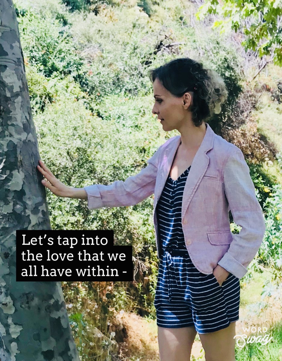 The light we all have stops radiating from within when we lose our connection with our true essence. When we experience loss and suffering and go through darkness, we lose faith in the belief that the light we are born with is still inside us. It's up to us to find love within.