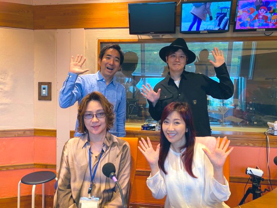 #NHKラジオ第1「#ふんわり」
指揮者 #西本智実 さん とお邪魔いたしました。 #キラスタ の宣伝までありがとうございました🤣ちっすー！