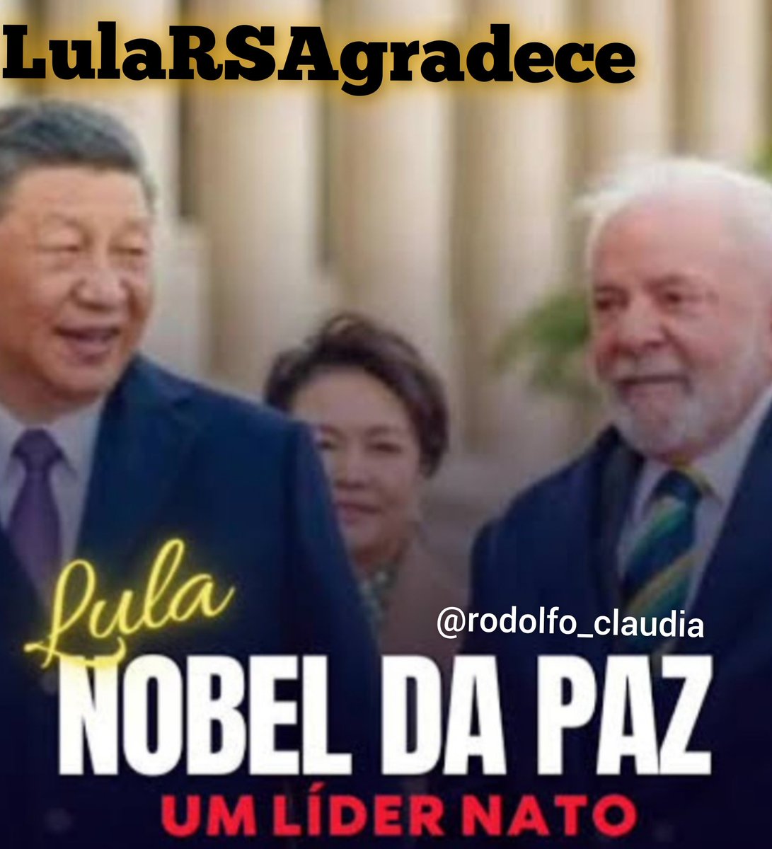 @mi_pitres @LulaOficial MI, O PRESIDENTE @LulaOficial É O MAIOR, É O MELHOR! #LulaRSAgradece