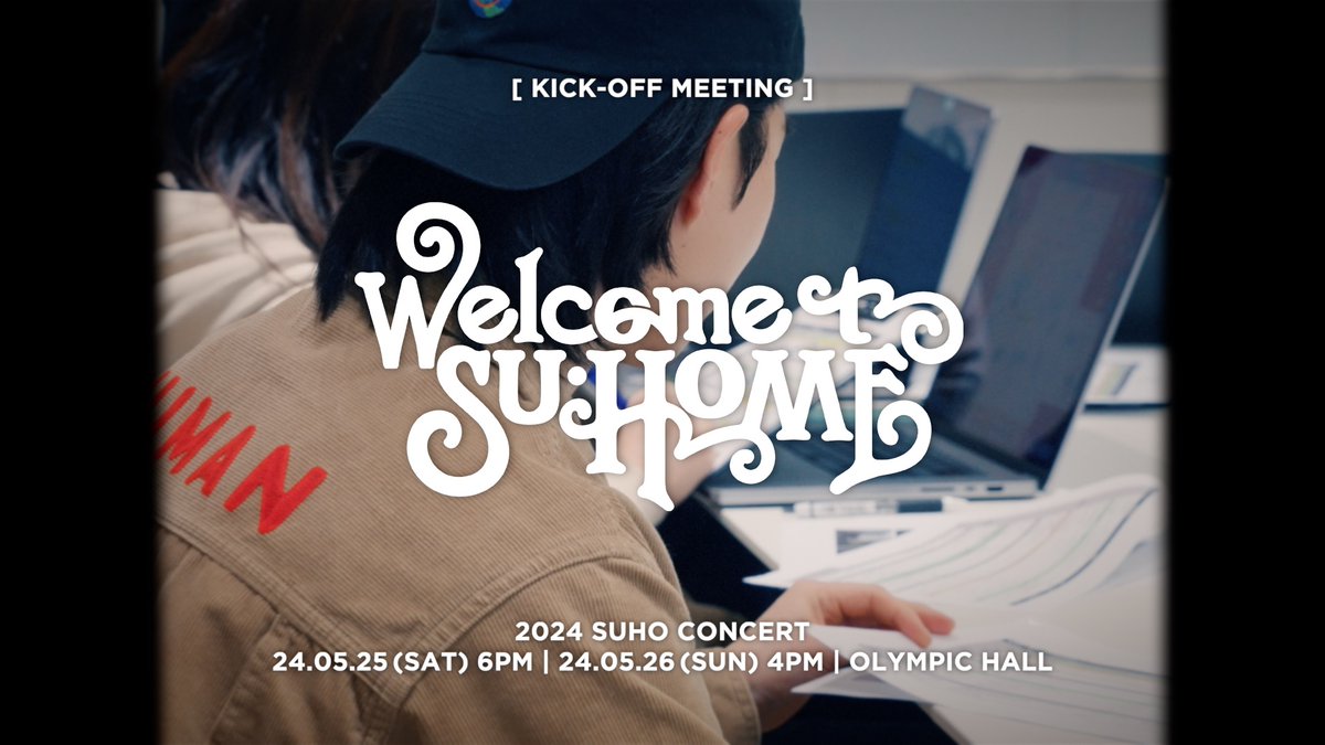 2024 SUHO CONCERT 'SU:HOME' KICK-OFF MEETING youtu.be/81LBaozwl2s #SUHO #수호 #EXO #엑소 #weareoneEXO #SUHOME