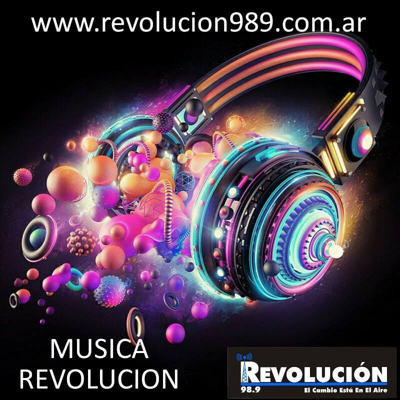 ESTAS ESCUCHANDO ¡#MúsicaREVOLUCION! @Revolucion989 / revolucion989.com.ar #LaUnicaRadioGimnasistaDelPlaneta #LibertadEnEstadoPuro