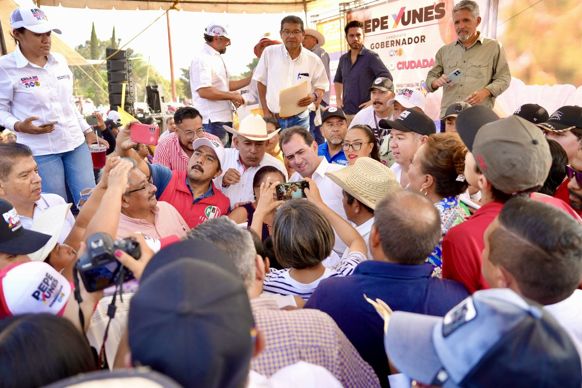 #CiudadMendoza no bajemos la guardia, esta elección ya la 𝐆𝐀𝐍𝐀𝐌𝐎𝐒 y hay que defenderla con valentía. Nuestro estado necesita un gobierno de 𝐕𝐄𝐑𝐃𝐀𝐃 ¡sin excusas! con capacidad y 𝐫𝐞𝐬𝐮𝐥𝐭𝐚𝐝𝐨𝐬. ¡GRACIAS por su cariño y confianza! #VotaPepeYunes