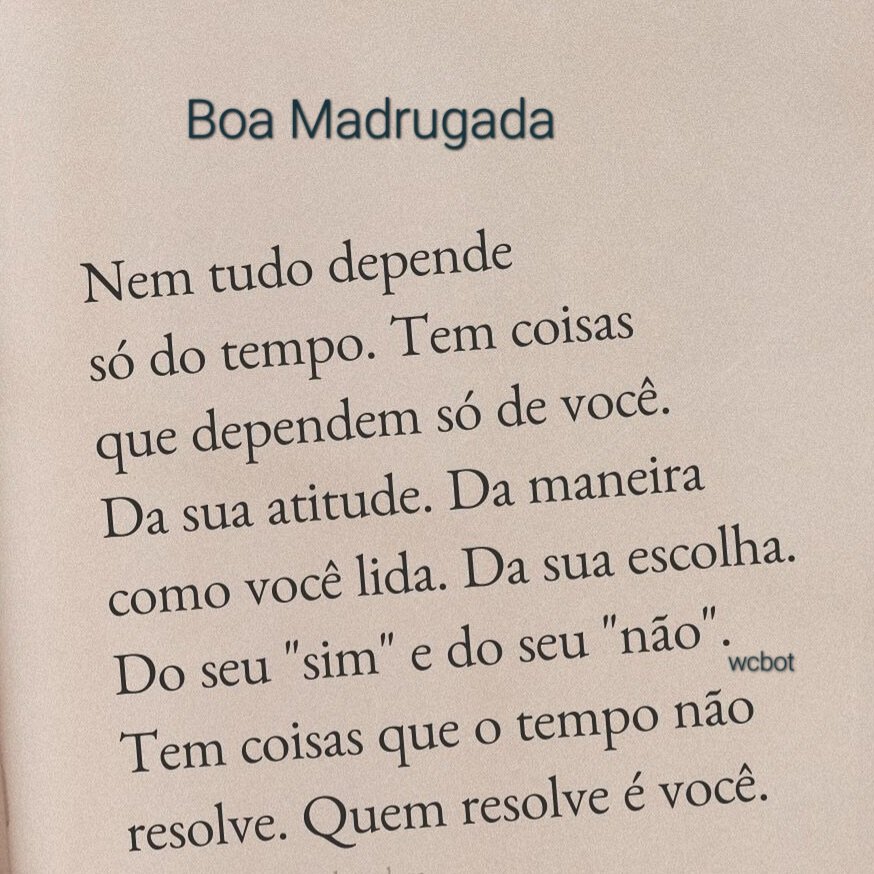 Boa Madrugada amigos.