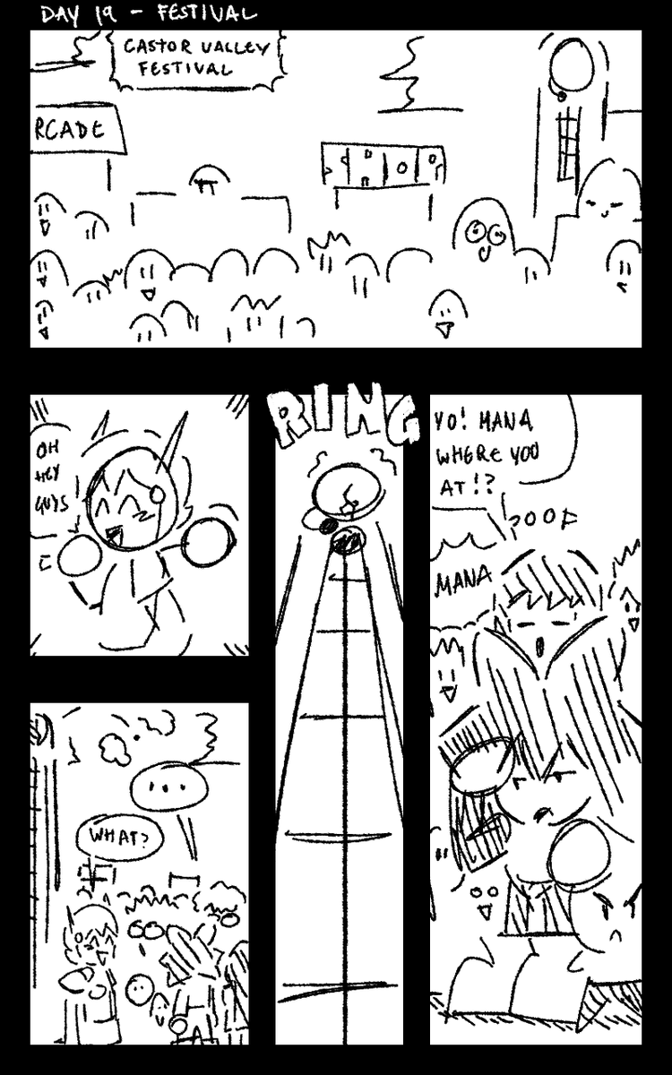 snapper_312's tweet image. DAY 19 and 20!! 
Challenge by @MonitorComics
#Mangamay2024