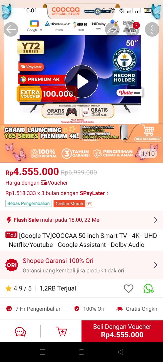 ItsFaoz's tweet photo. @ShopeeID MAU INI MIN PLIS https://t.co/fTNrFpmr7j