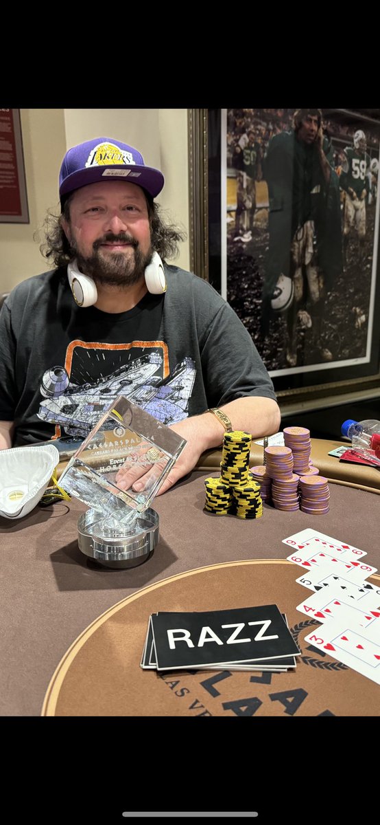 Congratulations to David Back for winning the $1100 HORSE Championship taking home the trophy and $21,590!! Excellent job David!!!