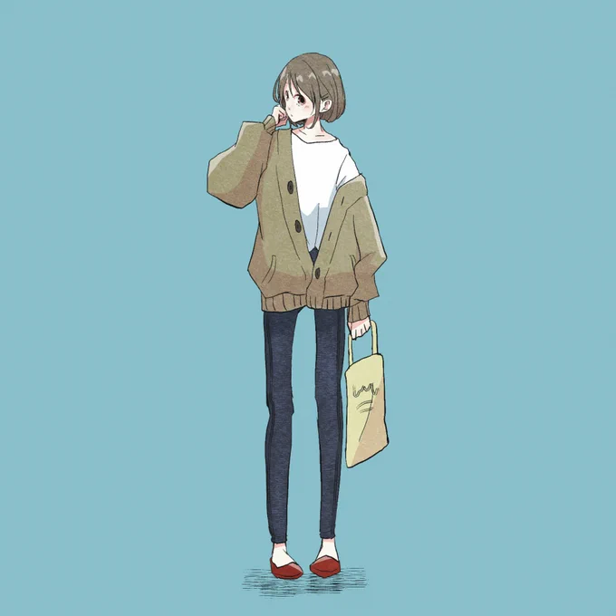 早く描けるよう練習#イラスト 