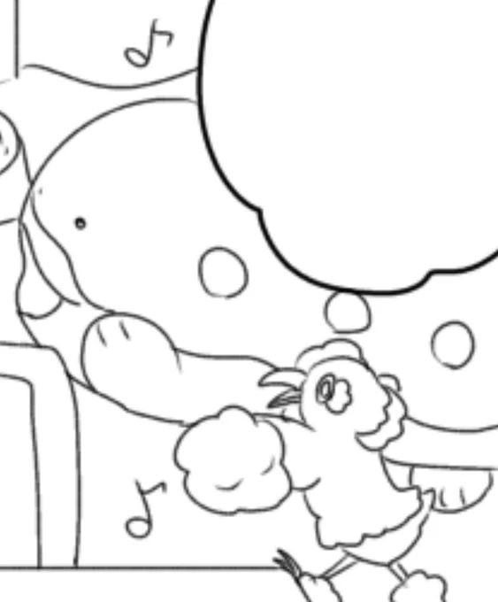 pk描くの慣れてなさすぎてアチの倍の時間かけて描いてる 