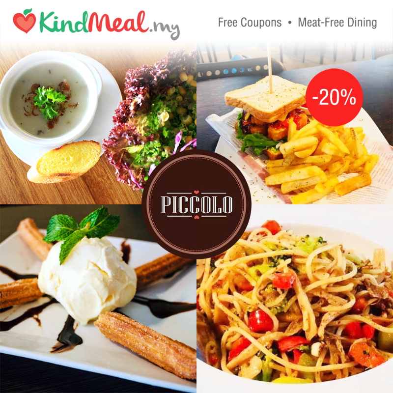 KindMeal's tweet photo. Immerse yourself in the enchanting atmosphere of Piccolo Cafe Equine, nestled in Seri Kembangan.

Delight in a menu rich in pasta, soups, sandwiches, salads, tapas, desserts, and refreshing beverages.

Dine now at 20% off: https://t.co/vJxoDSzSWT https://t.co/kFedBQ3Rgn