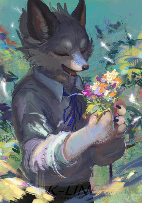 「holding flower」 illustration images(Latest｜RT&Fav:50)｜3pages