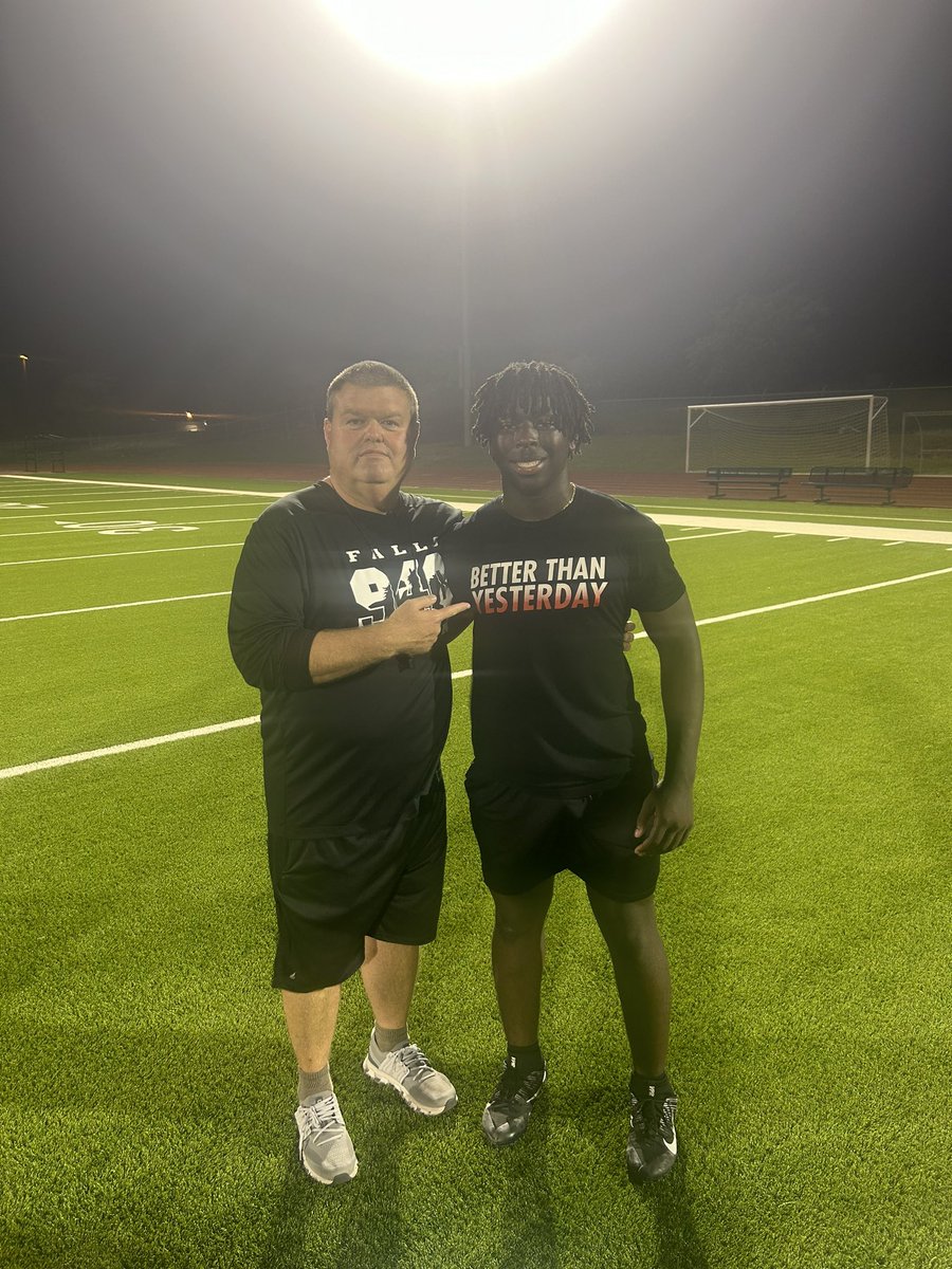 Had a great time at Midwestern State's camp today at Mckinney North. I learned a lot today thank you @coachfrazierMSU .