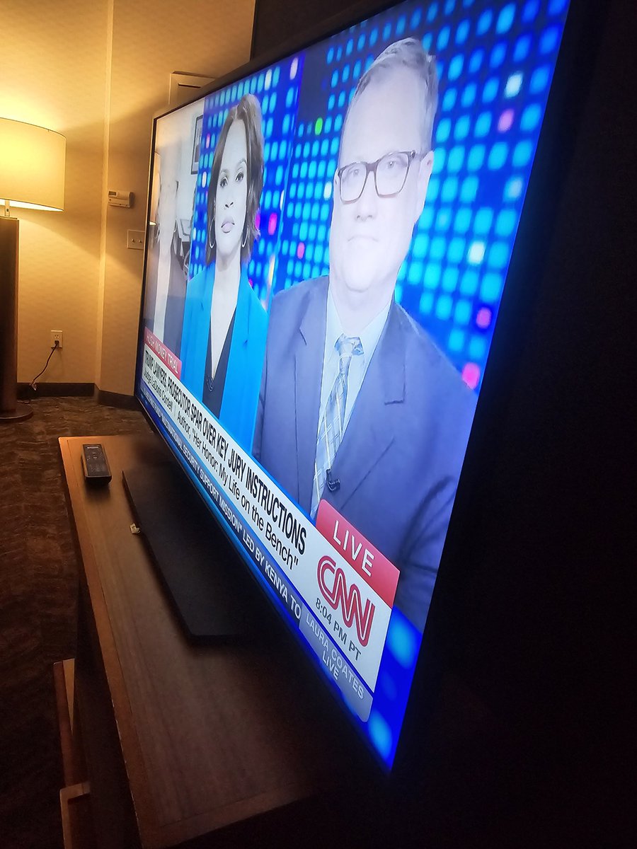 The viewing angles of hotel televisions are awful unless you are watching front and center